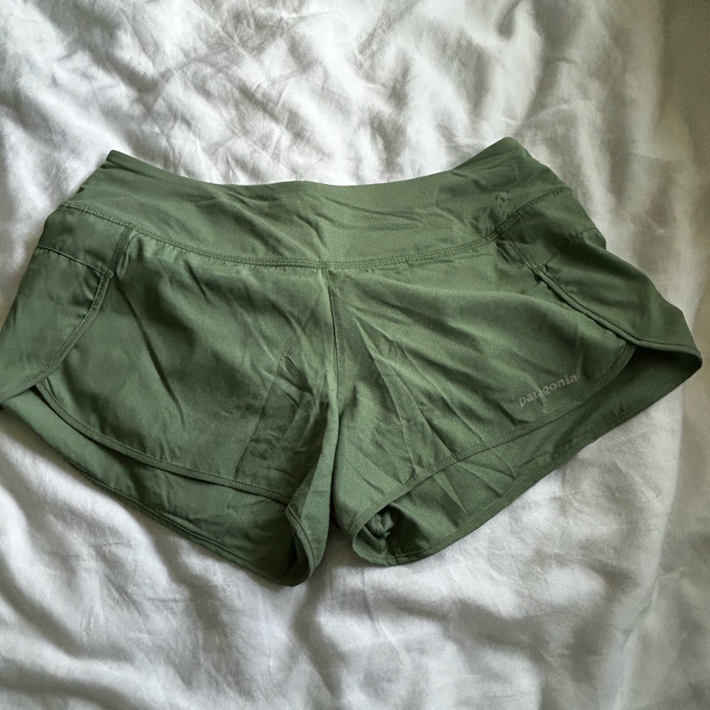 Sage green Patagonia shorts